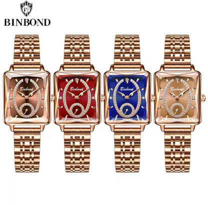 BINBOND LADIES WATER RESISTANT BATTERY POWERED NON FADE STEEL POLISH ENGRAVING SERVICES AND ENQUIRIES