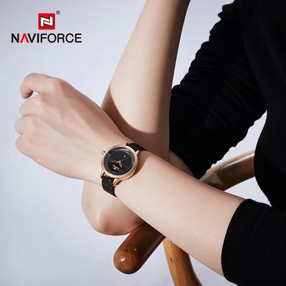 NAVIFORCE NF5014 DATE DISPLAY STAINLESS STEEL FINISH
