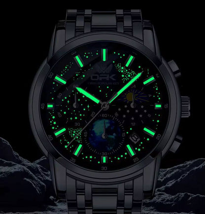 FOXBOX FB0058E STOP WATCH ALARM DAY AND DATE DISPLAY BACKLIGHT 12/24 HRS FORMAT WATERPROOF TO 30 METERS ENGRAVING SERVICES ENQUIRIES