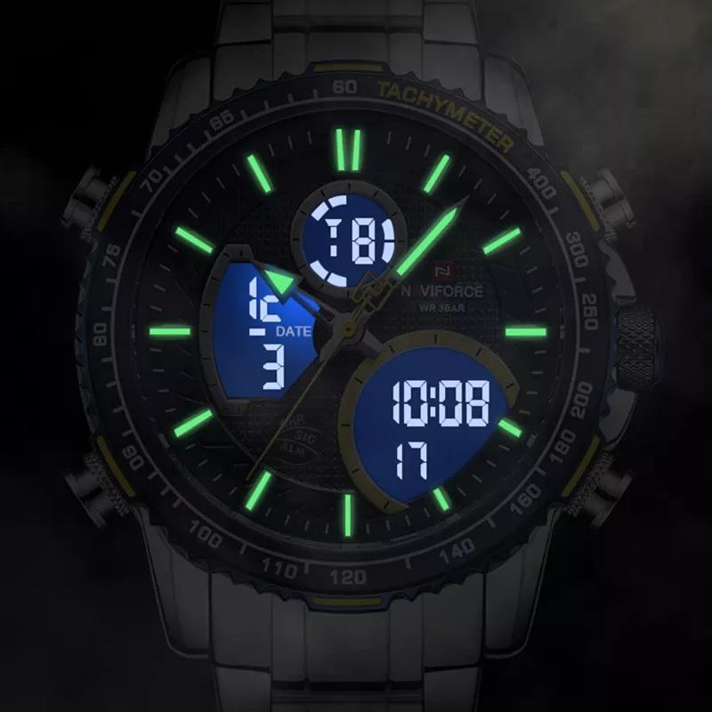 MEN NAVIFORCE NF 9198 DAY&DATE DISPLAY