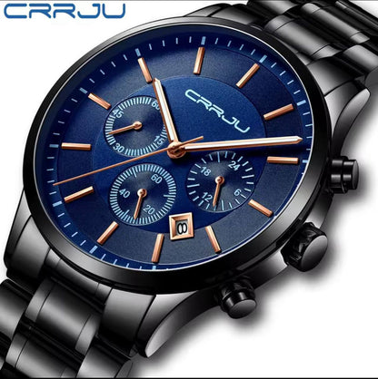 ORUSS MEN DAY & DATE WATCH DATE DISPLAY STAINLESS STEEL BATTERY POWERED WATER RESISTANT ENGRAVING SERVICES ENQUIRIES