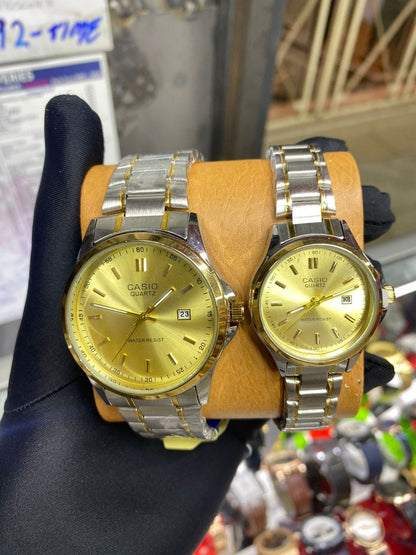 COUPLE CASIO COUPLE PAIR SINGLE PIECE