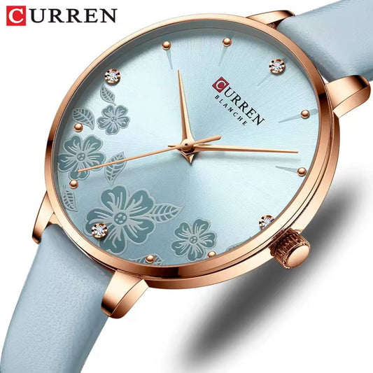 CURREN LADIES  #9068(LEATHER )