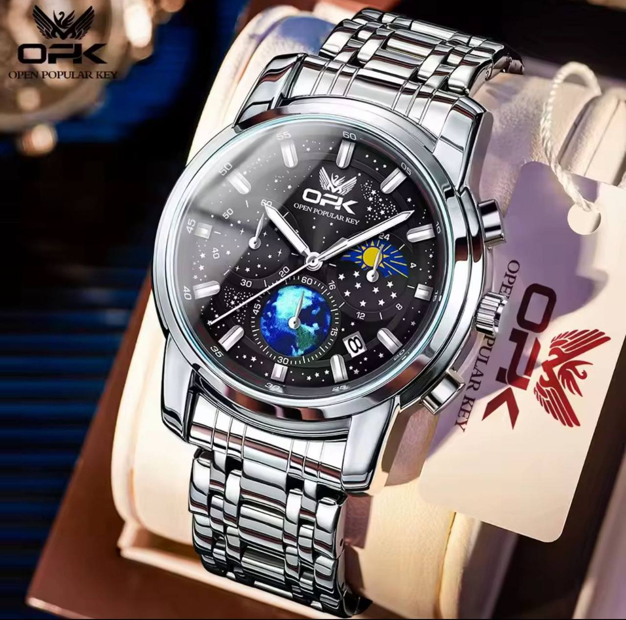 OPK GENTS CHRONOGRAPH WATCH #8142