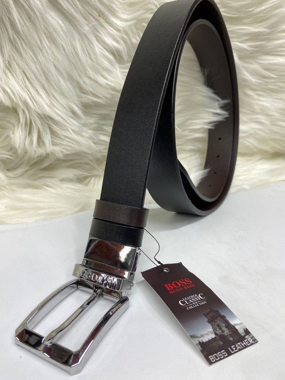 DOUBLE SIDED LEATHER BELTS