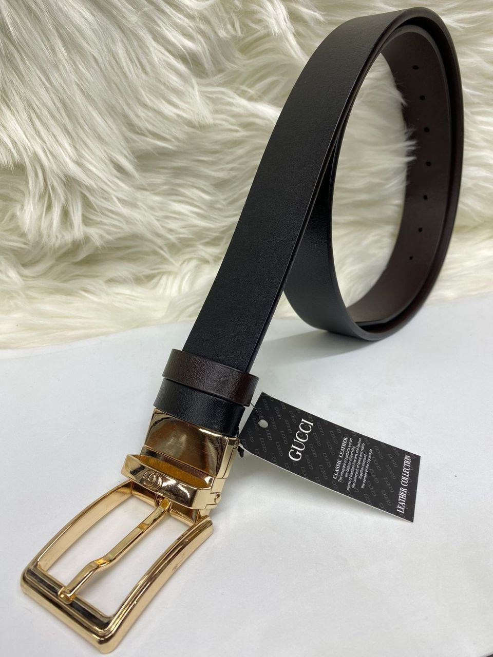 DOUBLE SIDED LEATHER BELTS