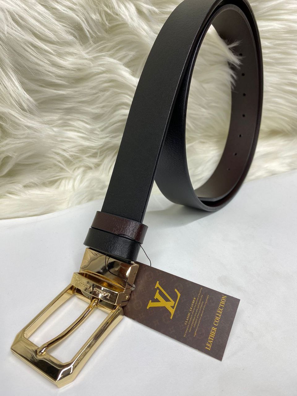 DOUBLE SIDED LEATHER BELTS