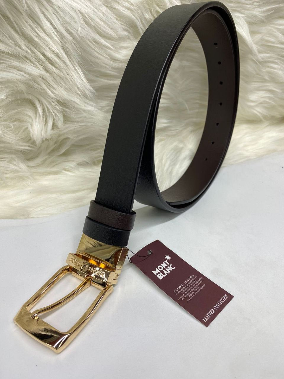 DOUBLE SIDED LEATHER BELTS