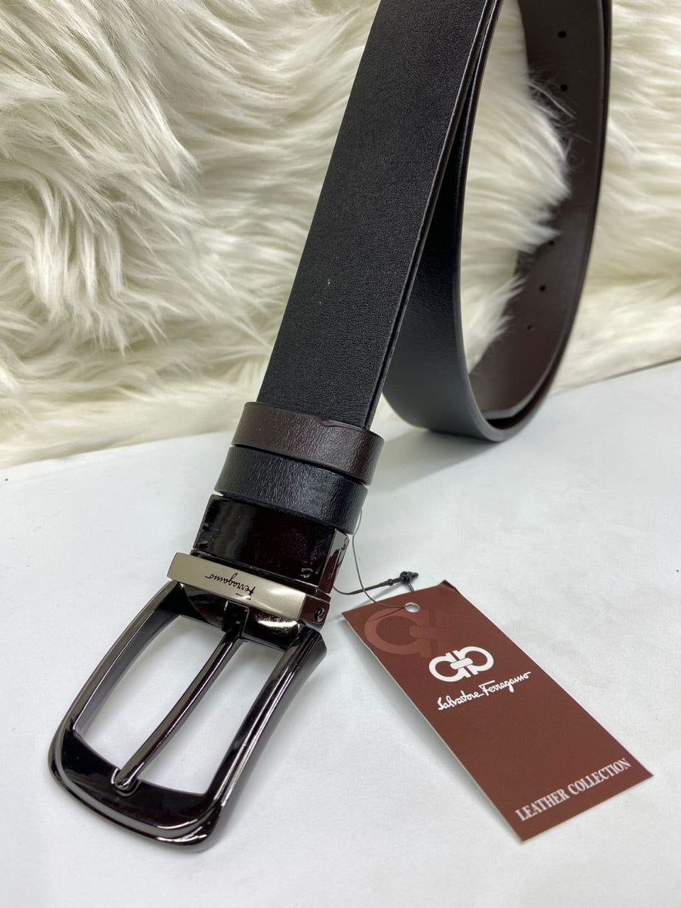 DOUBLE SIDED LEATHER BELTS