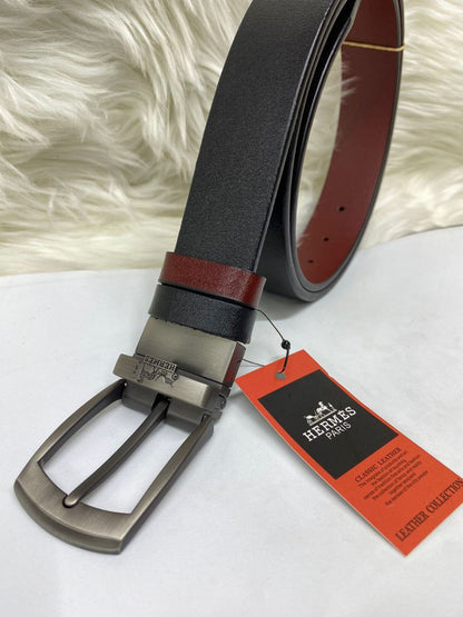 DOUBLE SIDED LEATHER BELTS