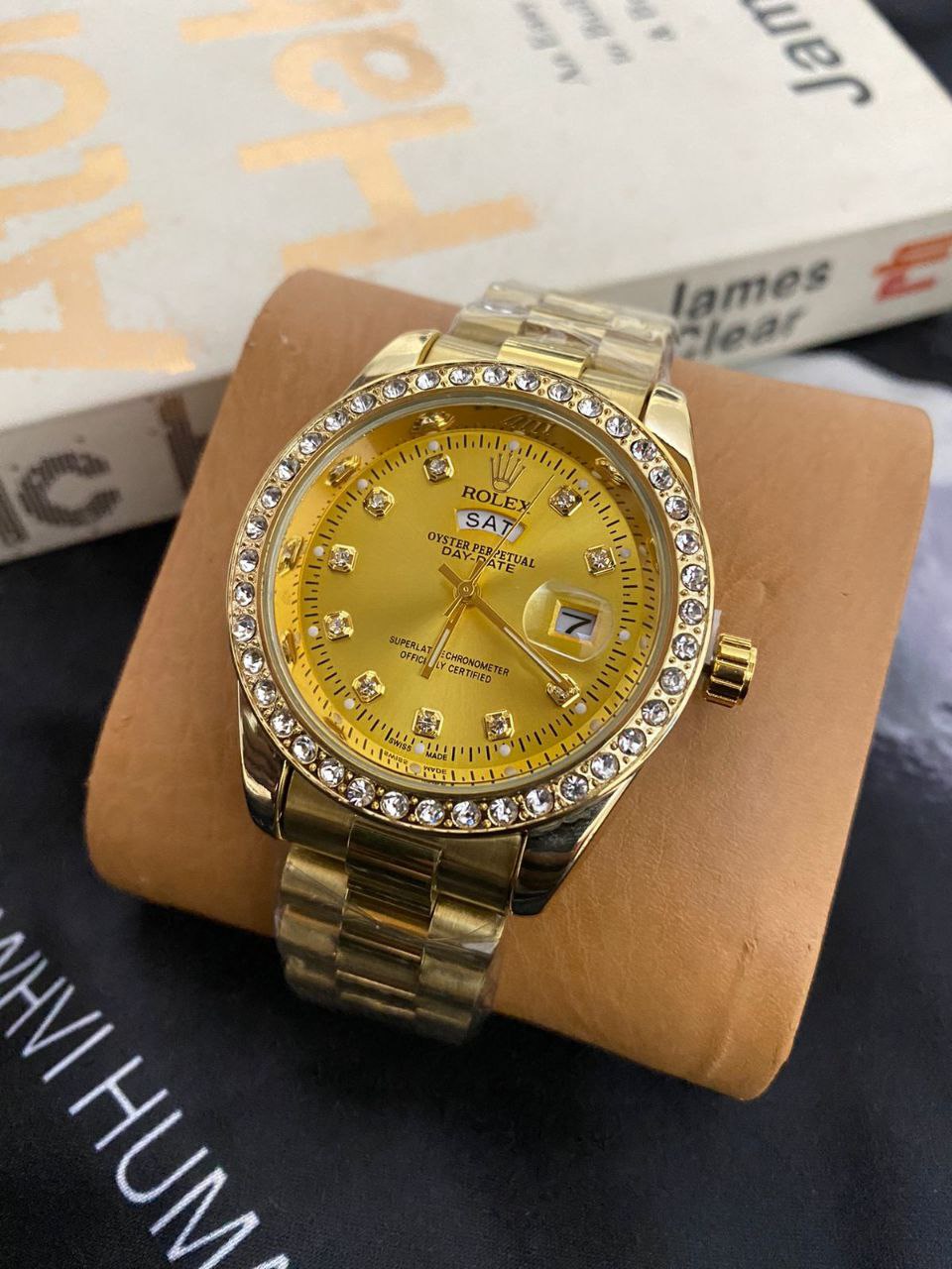 MEN ICED ROLEX
