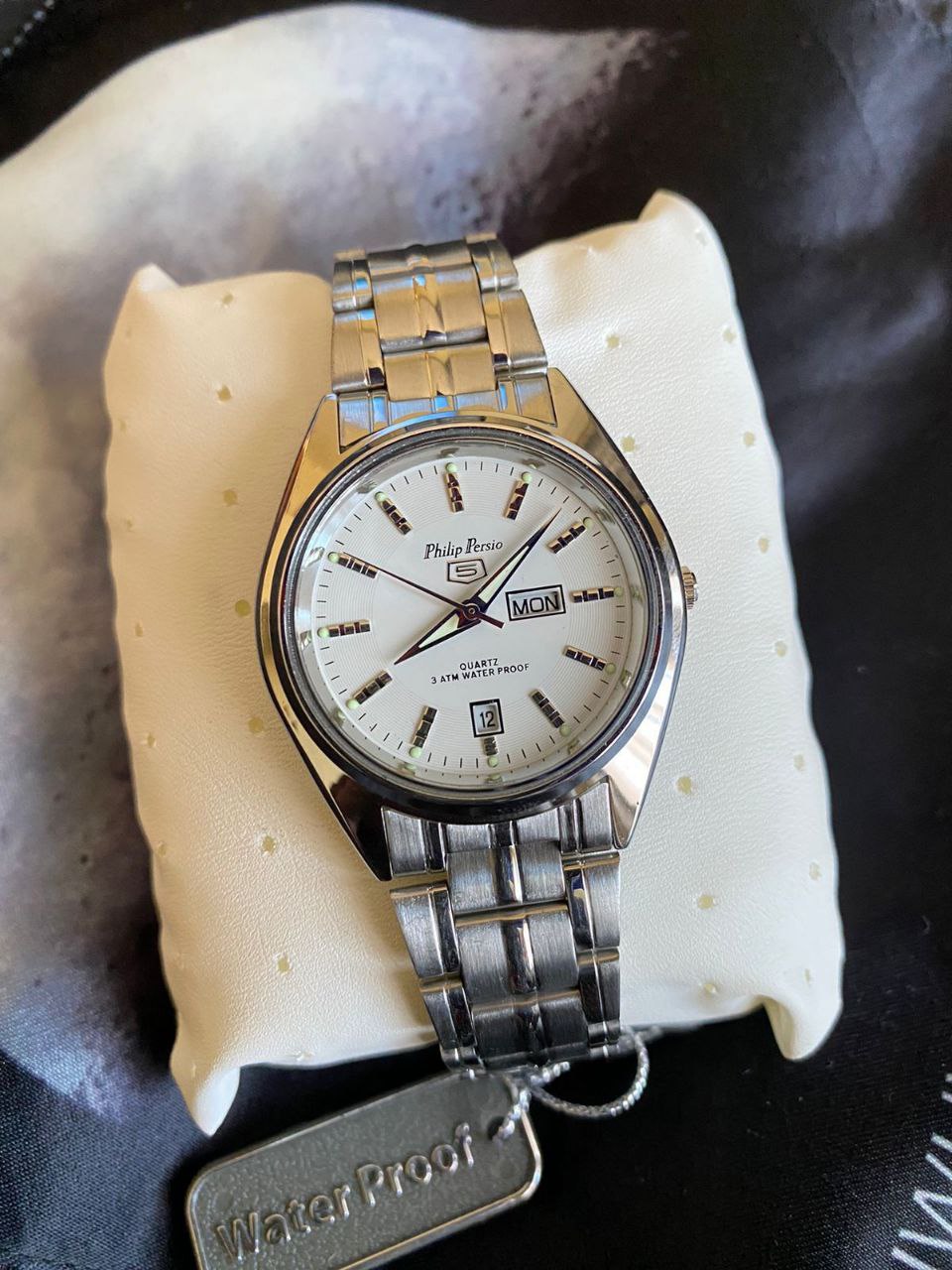 PHILIP PERSIO WATCH TWOTONE/GOLD SILVER