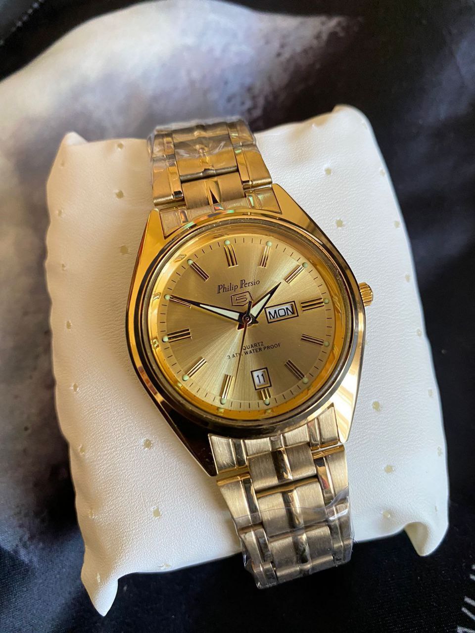 PHILIP PERSIO WATCH TWOTONE/GOLD SILVER