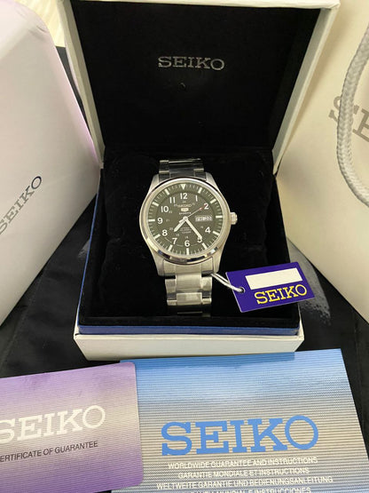 ORIGINAL AUTOMATIC SEIKO SEIKO PRESAGE SEIKO 5 SEIKO PADI COMES WITH BOX ,BAG,WARRANTY CARD,MANUAL