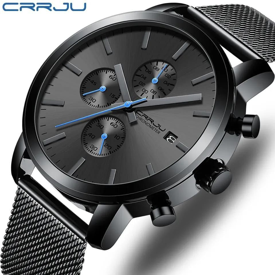CRRJU CHRONOGRAPH WATCH COMES A BRANDED BOX