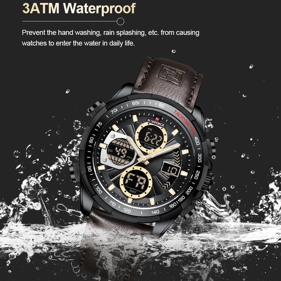 NAVIFORCE NF9197 DARK BROWN