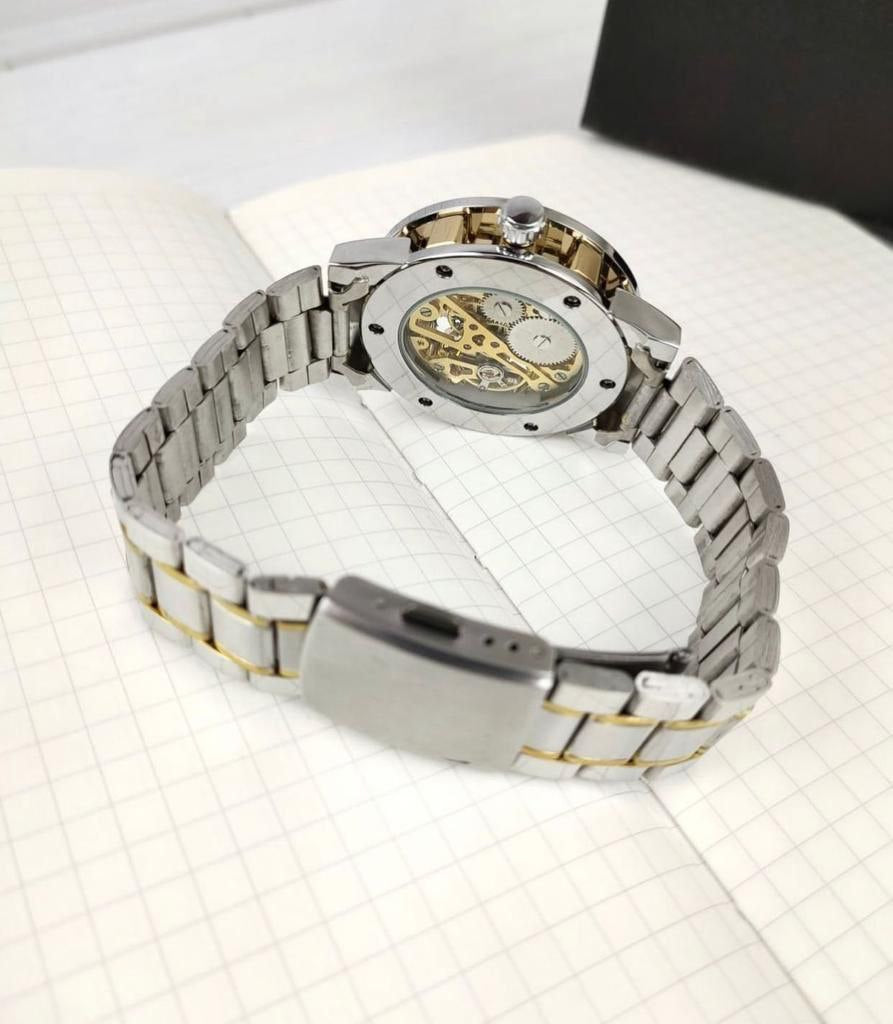 WINNER SKELETON AUTOMATIC WATCH + BOX