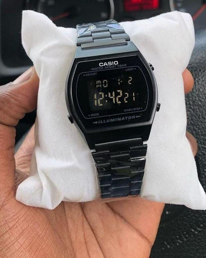 CASIO DIGITAL BLACK GOLD SILVER GOLD ROSE GOLD GOLD YELLOW