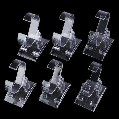 CLEAR WATCH STANDS