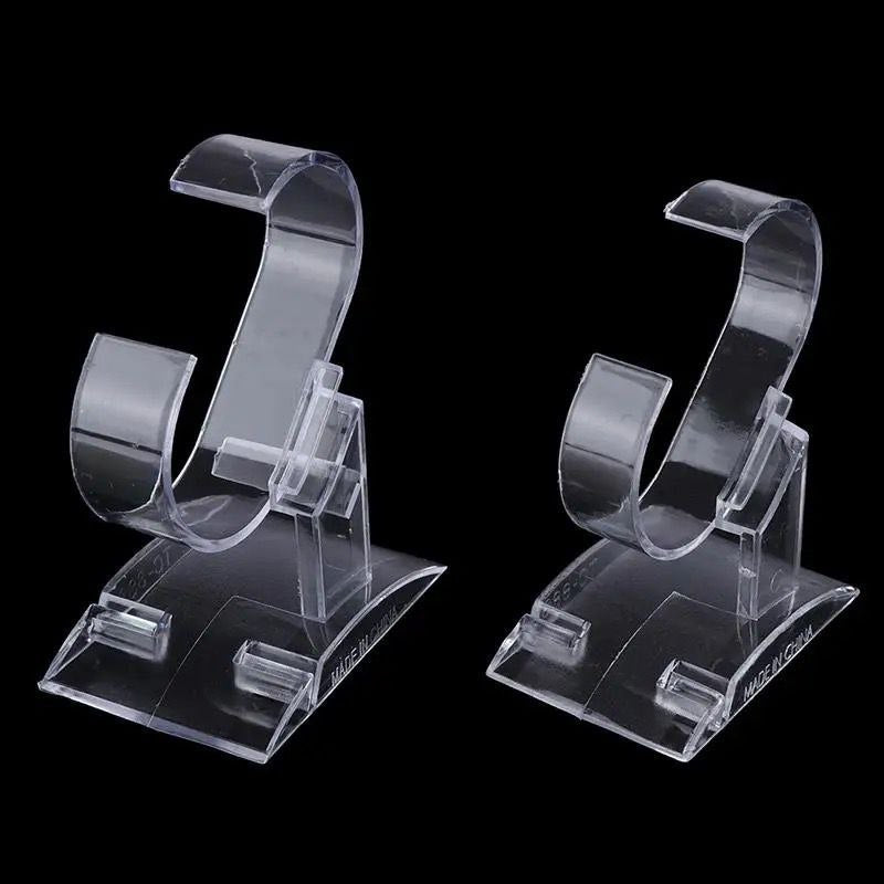 CLEAR WATCH STANDS