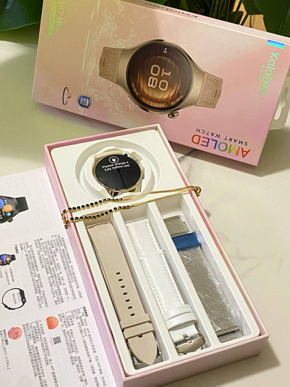 NEW SMARTWATCH KALOBEE SK7 MINI-3pair straps