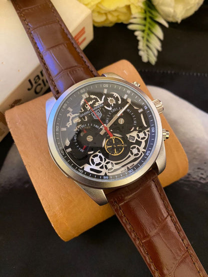 GRAND CARRERA CR 7 CHRONOGRAPH MOVEMENT DATE DISPLAY BATTERY POWERED