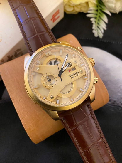 GRAND CARRERA CR 7 CHRONOGRAPH MOVEMENT DATE DISPLAY BATTERY POWERED