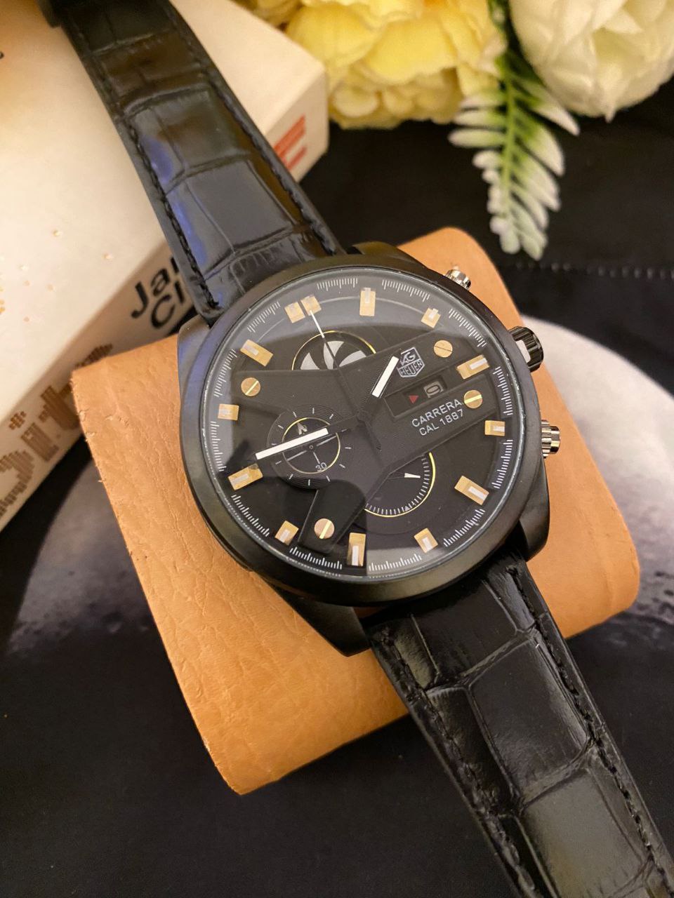 GRAND CARRERA CR 7 CHRONOGRAPH MOVEMENT DATE DISPLAY BATTERY POWERED