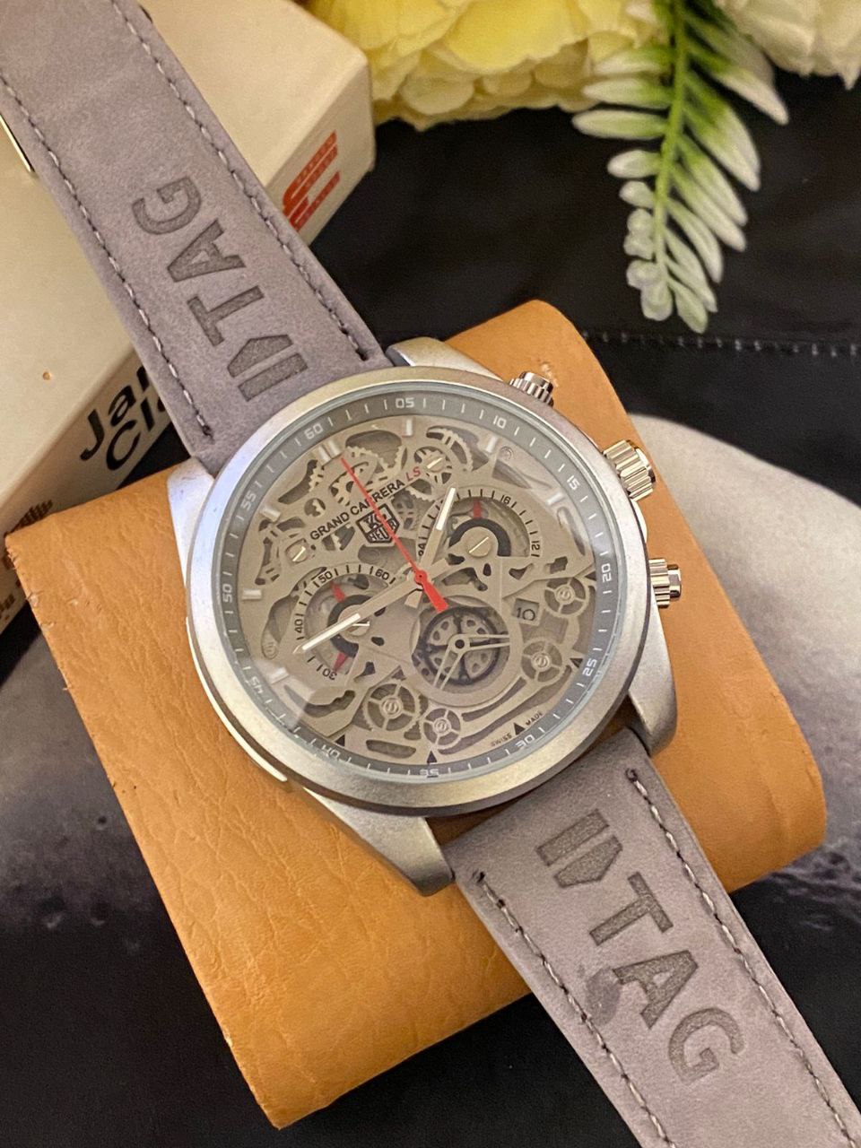 GRAND CARRERA CR 7 CHRONOGRAPH MOVEMENT DATE DISPLAY BATTERY POWERED