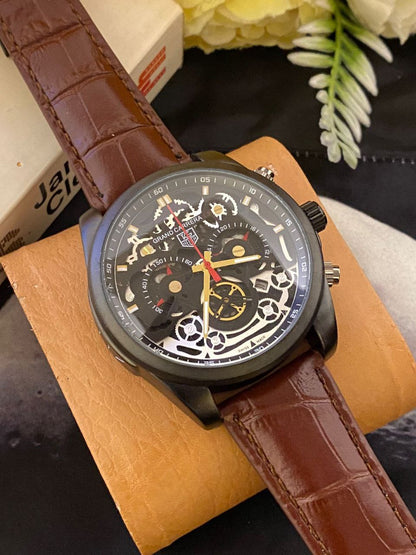 GRAND CARRERA CR 7 CHRONOGRAPH MOVEMENT DATE DISPLAY BATTERY POWERED