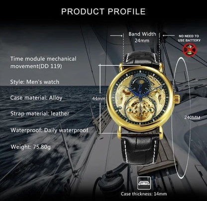 AUTOMATIC FORSINING LEATHER BRANDED BOX