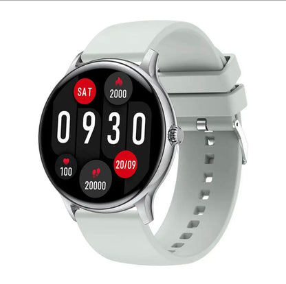 COLMI I10 SMART WATCH GREY BLACK PINK SCREEN: 1.28 INCH BATTERY CAPACITY: 220 MAH BATTERY LIFE: 3~7DAYS WATERPROOF LEVEL: IP67 WATERPROOF APP: "DA FIT" BLUETOOTH CALLING