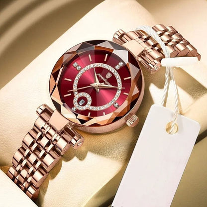 POEDAGAR LADIES WATCH DATE DISPLAY WATER RESISTANT