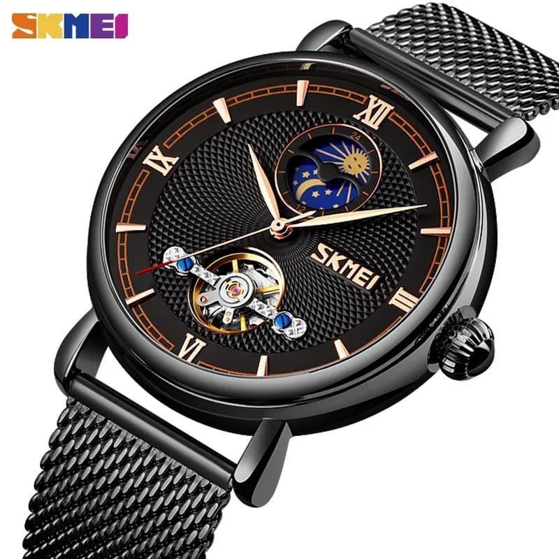 SKMEI AUTOMATIC WATCH 9220 TOURBILLON MACHINE AUTOMATIC MOVEMENT WATER RESISTANT
