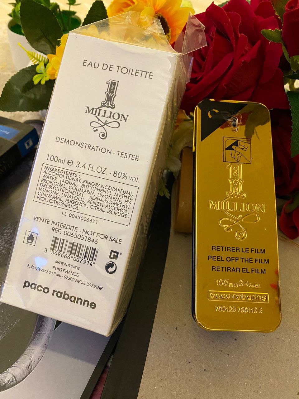 1 MILLION 100ML TESTER