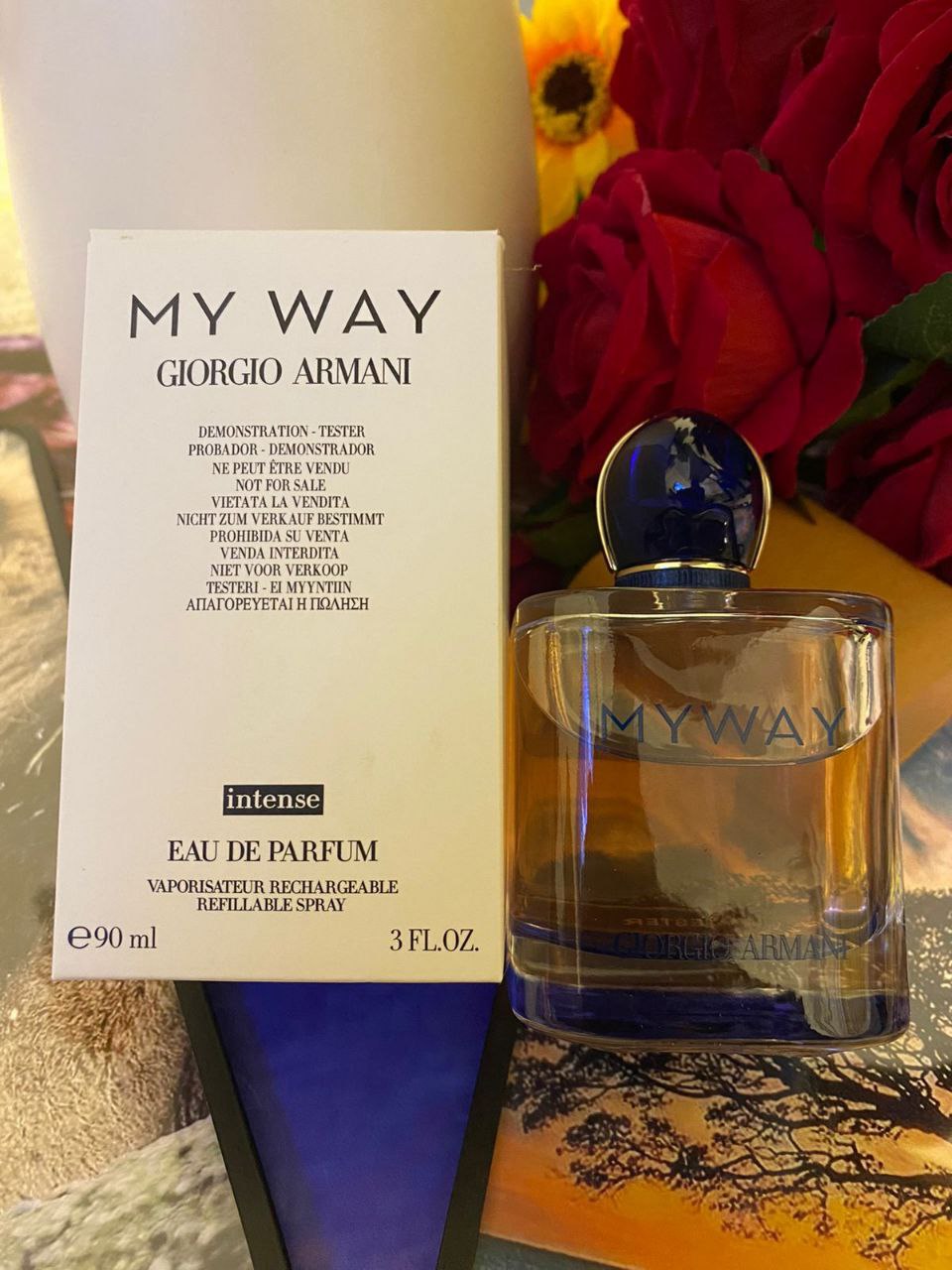 MY WAY GIORGIO ARMANI INTENSE 90ML TESTER
