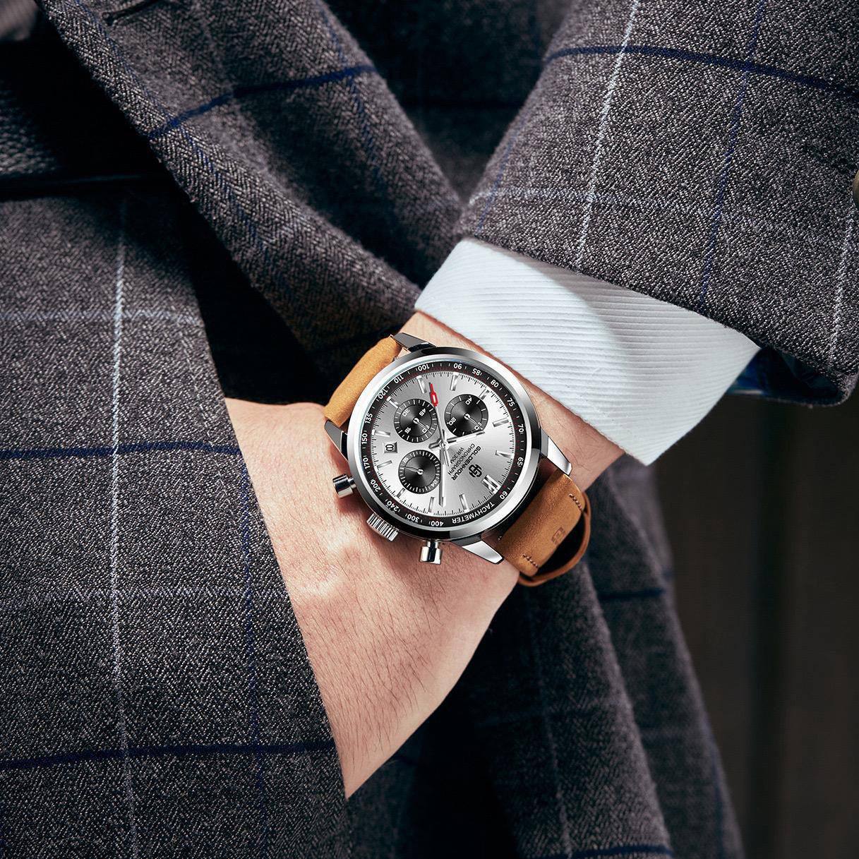 GOLDEN HOUR GENTS WATCH