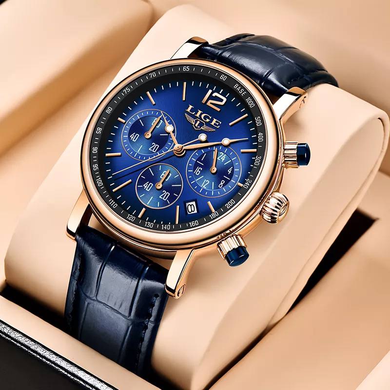 LIGE unisex Default watch – Elegant Design