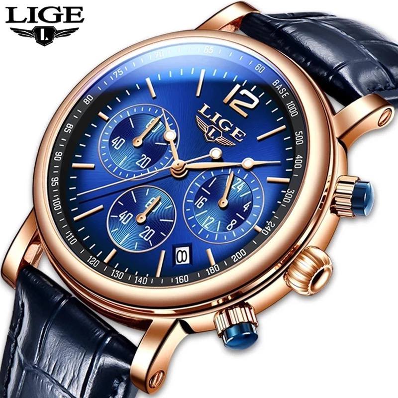 LIGE unisex Default watch – Elegant Design
