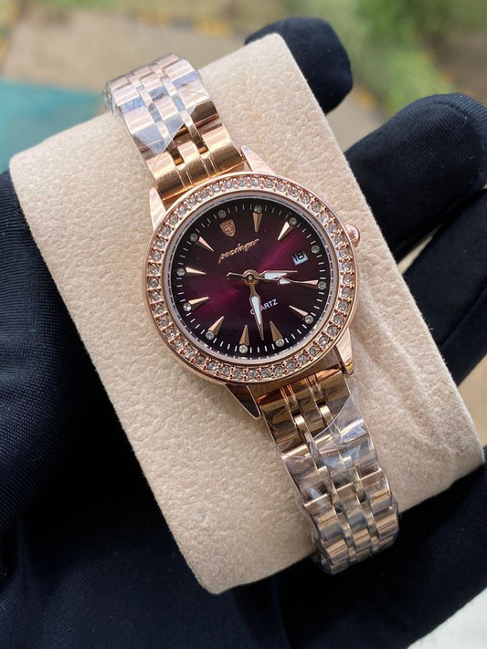 POEDAGAR LADIES 366 DATE DISPLAY WATER RESISTANT BATTERY POWERED POEDAGAR BRANDED BOX ENQUIRIES