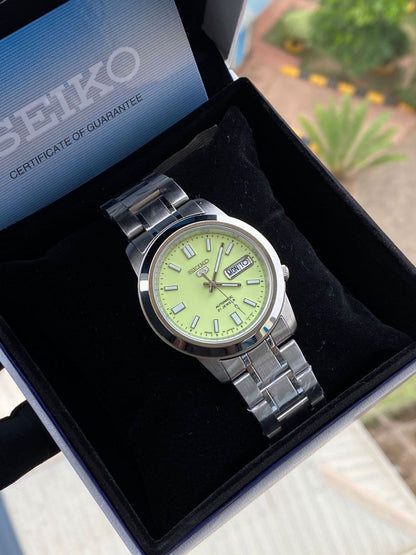 ORIGINAL AUTOMATIC SEIKO SEIKO PRESAGE SEIKO 5 SEIKO PADI COMES WITH BOX ,BAG,WARRANTY CARD,MANUAL