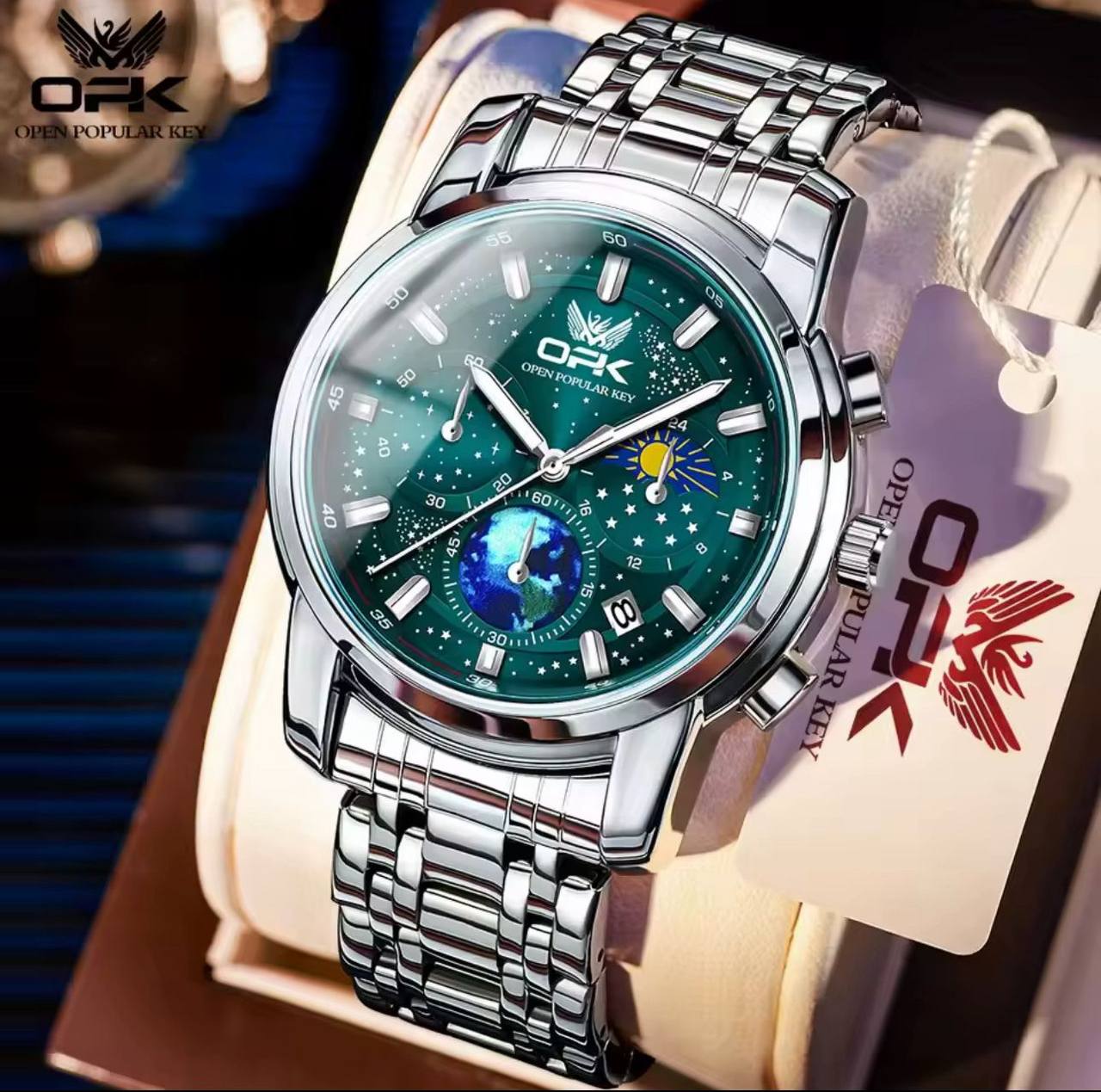 OPK GENTS CHRONOGRAPH WATCH #8142