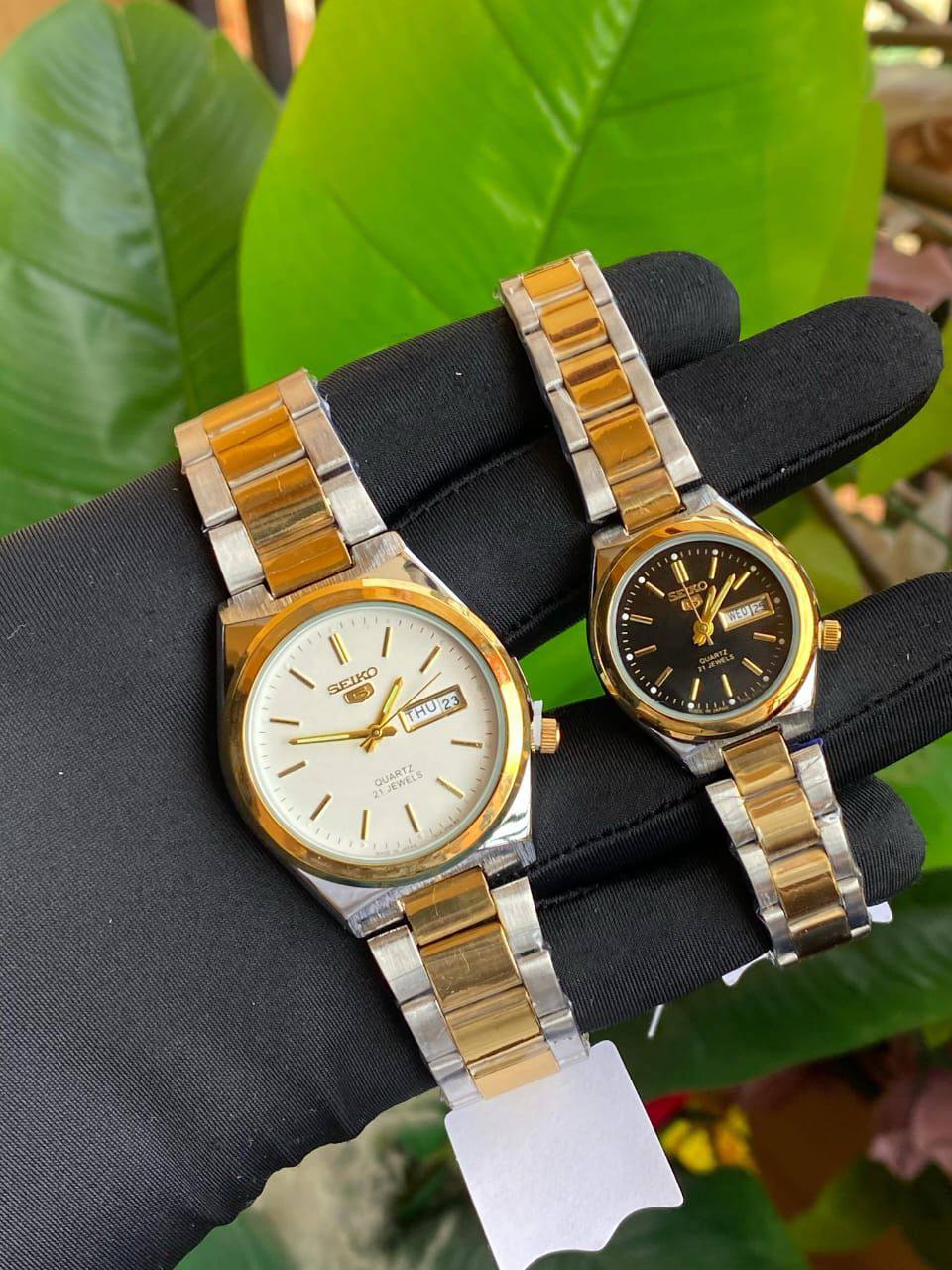SEIKO 5 COUPLE WATCHES