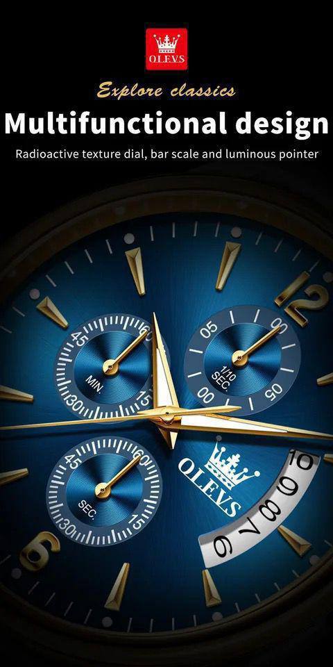 OLEVS CHRONOGRAPH MEN WATCH