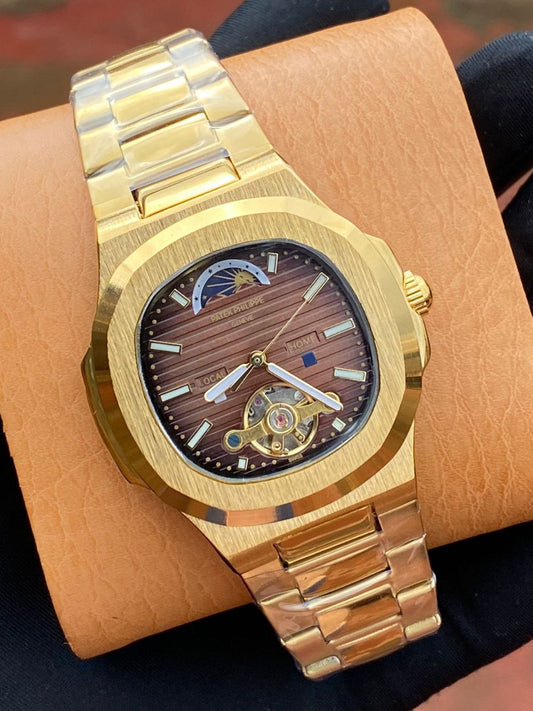 FORSINING AUTOMATIC GENTS WATCH AUTOMATIC MOVEMENT WATER RESISTANT COMES A BRANDED GIFT BOX