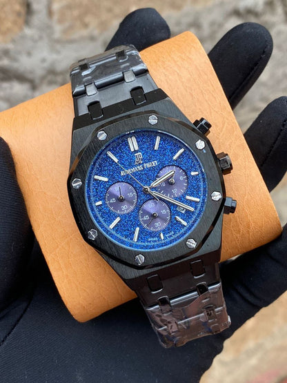 AUDEMAS PIGUET (A.P)GENTS WATCH DATE DISPLAY BATTERY POWERED WATER RESISTANT DOUBLE LOCK ENQUIRIES