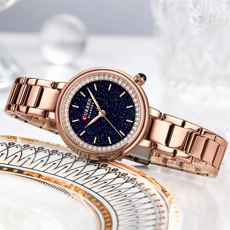 CURREN LADIES WATCH #9089 WATER RESISTANT BATTERY POWERED CURREN BRANDED BOX ENQUIRIES