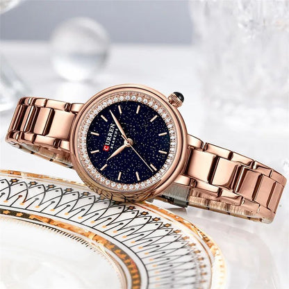 CURREN LADIES WATCH #9089 WATER RESISTANT BATTERY POWERED CURREN BRANDED BOX ENQUIRIES