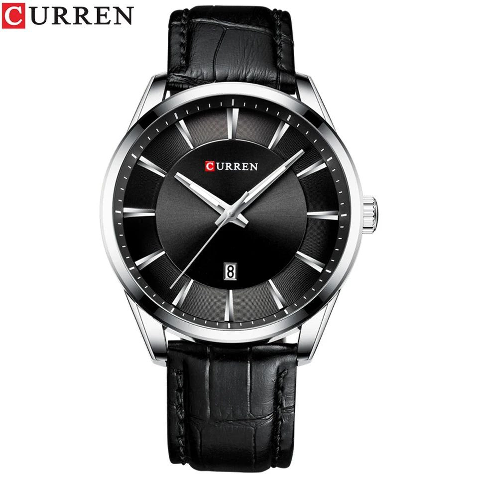 CURREN GENTS WATCH #8365 WATER RESISTANT DATE DISPLAY BATTERY POWERED CURREN BRANDED BOX ENQUIRIES