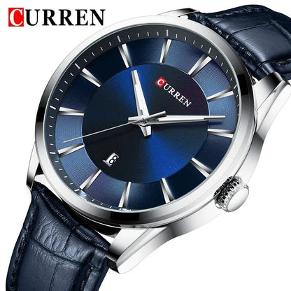 CURREN GENTS WATCH #8365 WATER RESISTANT DATE DISPLAY BATTERY POWERED CURREN BRANDED BOX ENQUIRIES